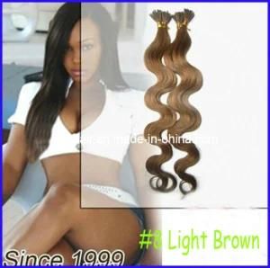 Brazilian Virgin Hair Body Wave Stick I-Tip Human Hair Extension