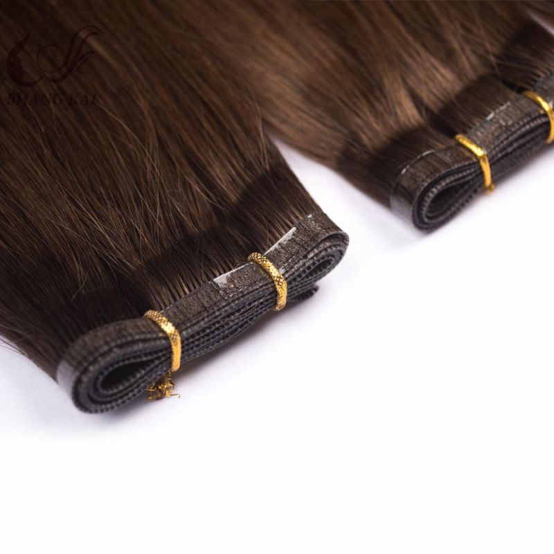 Double Drawn Flat Wefts Russian/Mongolian Remy Hair