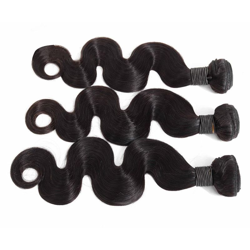 Bodywave Virgin Indian Human Indian Hair Weave Natural Weft Hair Products