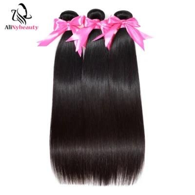 Wholesale Straight Natural Mink Raw Brazilian Virgin Human Hair Weave