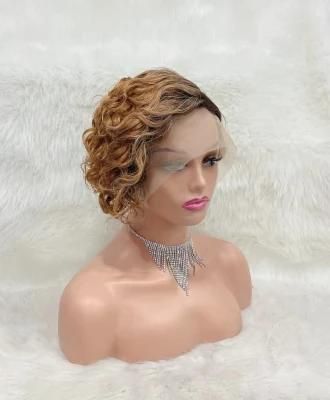 Transparent HD Lace Glueless 13X6 Lace Front Wig for White Women Virgin European Human Hair Wigs