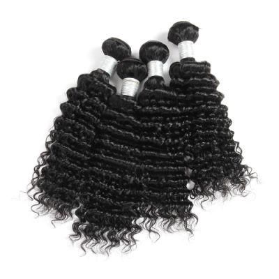 Good Quality Brazillian Real Human Hair Bundle Deep Wave 9A Hair Weave