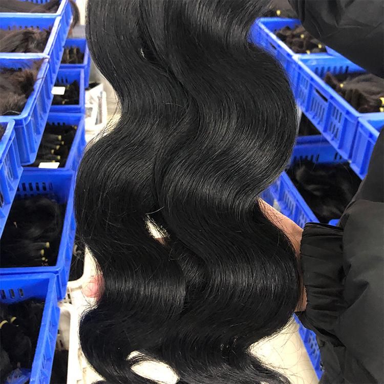 Factory Price Wholesale Body Wave 100% Human Hair Double Sided Tape in Hair Extensions