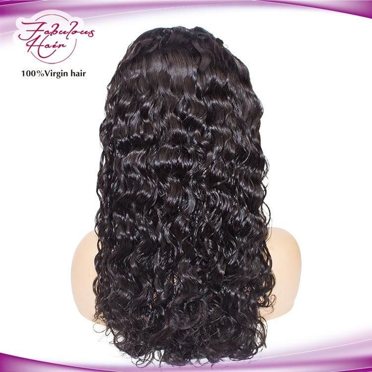 Nice Hair Line Indian Remy Human Hair Full Lace Wig