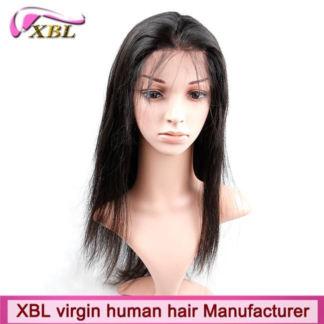 Xbl Factory Wholesale Remy Hair Lace Front Wig