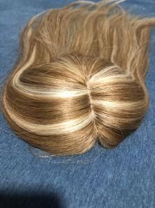 Silk Base Clip in Human Hair Toppers Inventory for Women