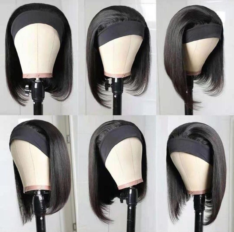 Wig Fix Headband, Wholesale 100% Unprocessed Brazilian Hair Wig, Headband Wigs Human Hair