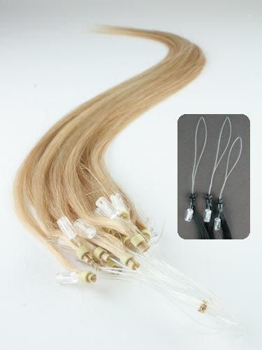 Micro Loop Hair Extensions Easy Loop 1g Micro Bead Brazilian Hair Extension Double Bead Brazilian Micro Ring Loop Hair Extension (AV-RH00-24)