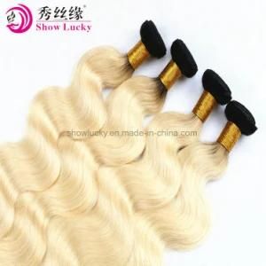Long Hair Body Wave 1b/613 Ombre Malaysian Hair Cuticle Aligned Hair Remy Human Hair Weaving