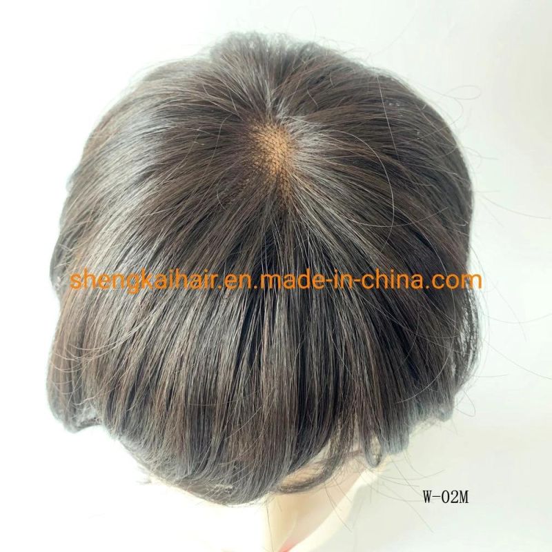 Wholesale Human Hair Synthetic Hair Mix Futura Monofilament Women Synthetic Wigs 535