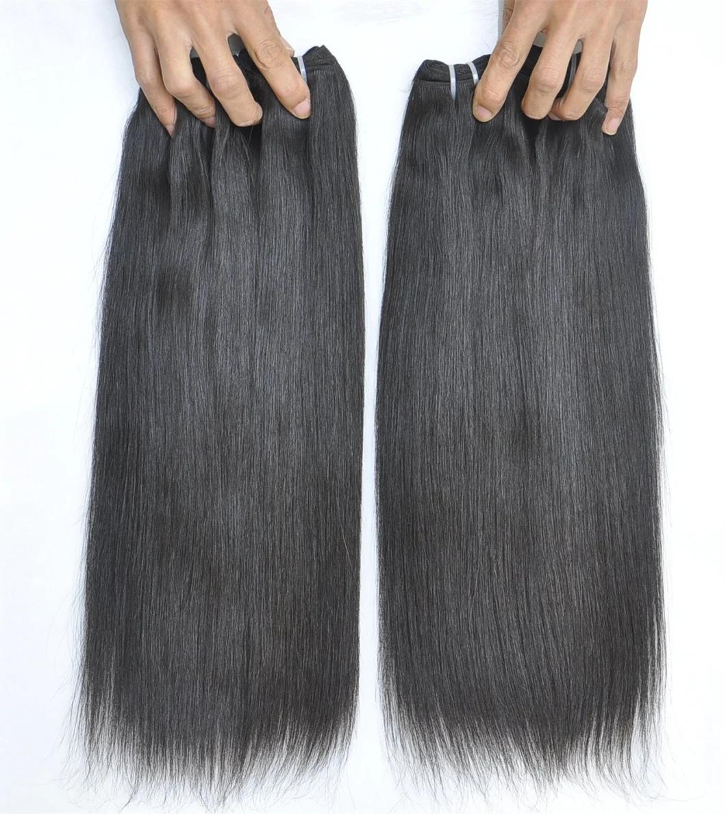 Wholesale Natural Color Brazilian Virgin Straight Human Hair Extensions