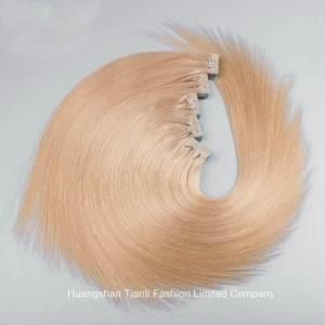 Customized Color High Qualified Keratin Tape Hair 613# Blonde Hair