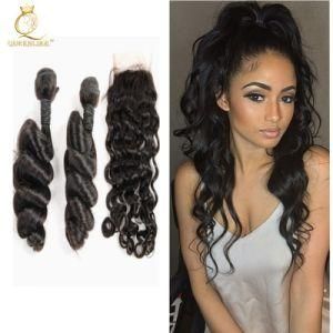 Raw Cambodian Vendors Unprocessed Cuticle Aligned Human Hair