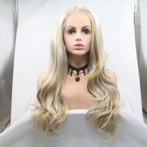 Wholesale Synthetic Hair Lace Front Wig (RLS-075)