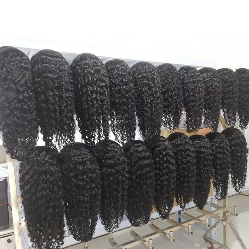 2022 Hot Selling Cuticle Aligned Virgin Hair Unprocessed Brazilian Hair Long Straight Human Hair Lace Wigs