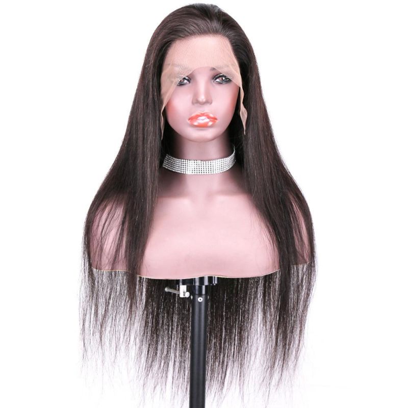 Cheap Full Lace Wig, Straight Chinese Human Hair Wig