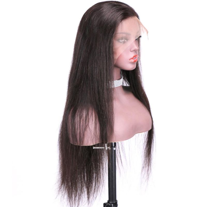 Cheap Full Lace Wig, Straight Chinese Human Hair Wig