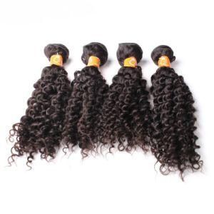 Natural Kinky Curly Peruvian Virgin Hair Extesion Human Hair