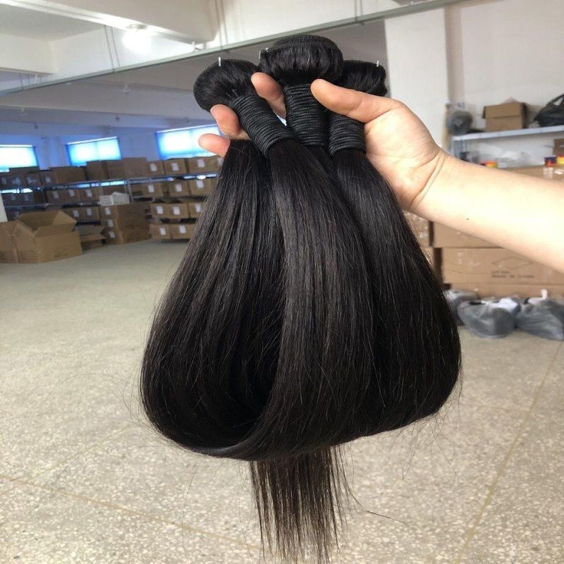 100% Virgin Human Hair Cuticle Aligned Raw Hair Long Inch Silke Smooth Straight