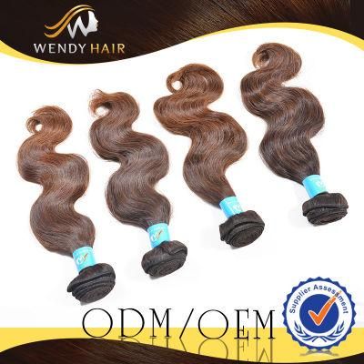 Brown Color Hair Care Personnel Human Hair Body Wave
