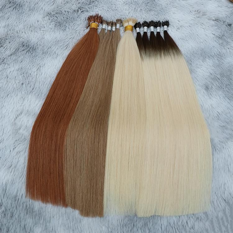 12A Brazilian 100% Human Hair Silky Straight Raw Nano Ring Hair Weft