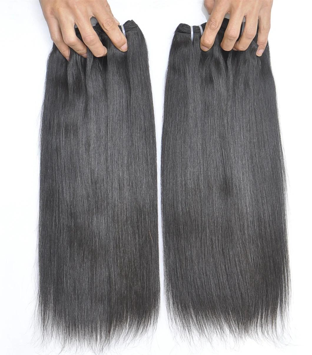 Wholesale Natural Color Brazilian Virgin Straight Human Hair Extensions