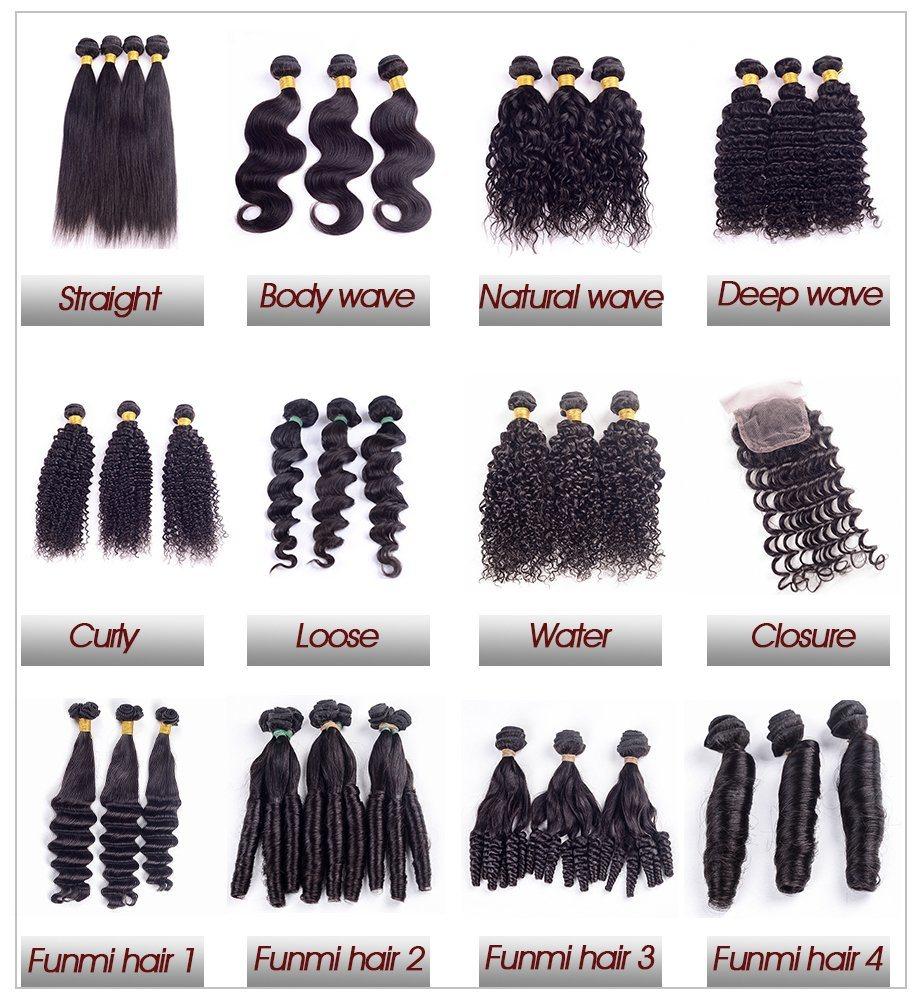 100% Human Hair Virgin Remy Brazilian Hair Extension