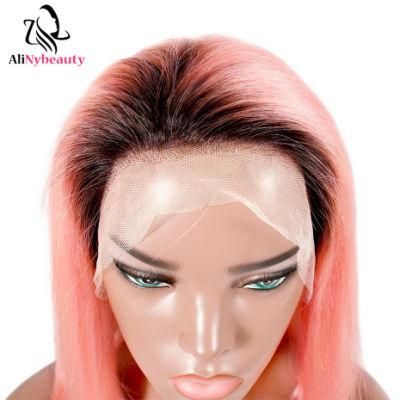 Wholesale 100% Brazilian Human Hair Front Lace Wig Bob Wig