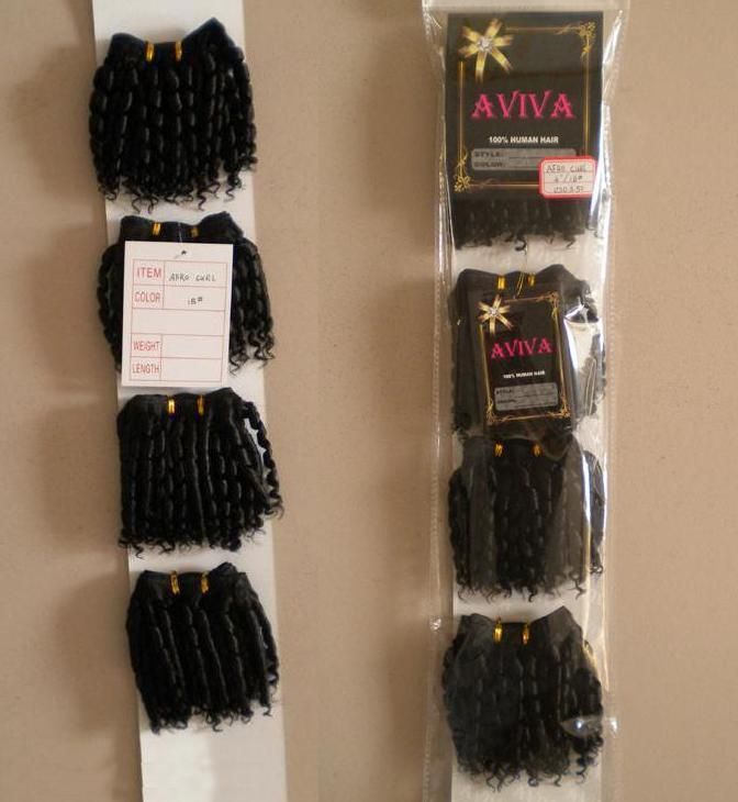 Wholesale Hot Selling Human Hair Weaving Wave and Curly Weft