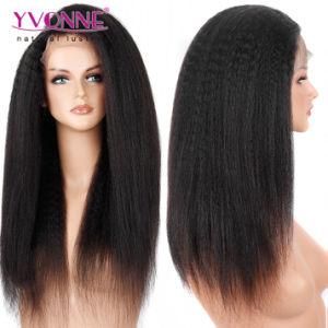 Brazilian Human Hair Wig Swiss Lace Front Wig Kinky Straight 360 Lace Front Wig