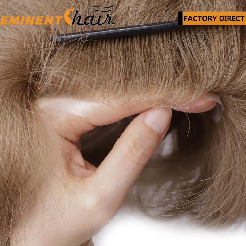 Natural Hairline Full Skin Human Hair Wig