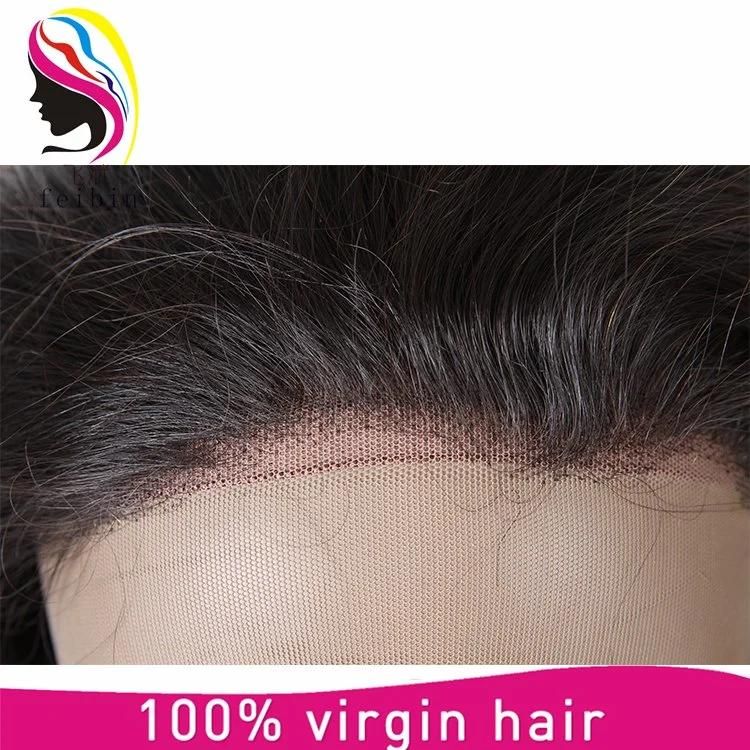 Straight Cuticle Aligned Virgin Human Hair 360 Full Lace Closure