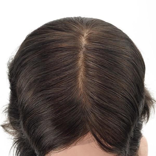 Injected Lace with Injected Skin Back Sides Lace Front Hair Replacement Systems