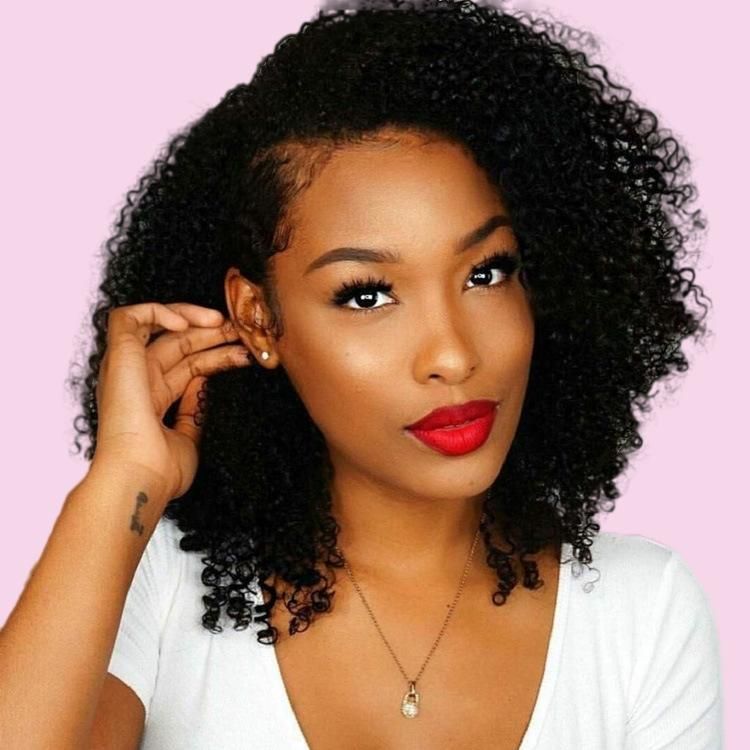 Kbeth Afro Kinky Curly Wig for Ladies 2021 Fashion Sexy Skin Transparent HD Lace Frontal 20 22 24 26 Inch Human Hair Wigs China Facotry Vendor Wholesale