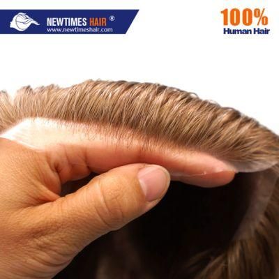 Natural Color Unprocessed Virgin Brazilian Toupee Human Hair