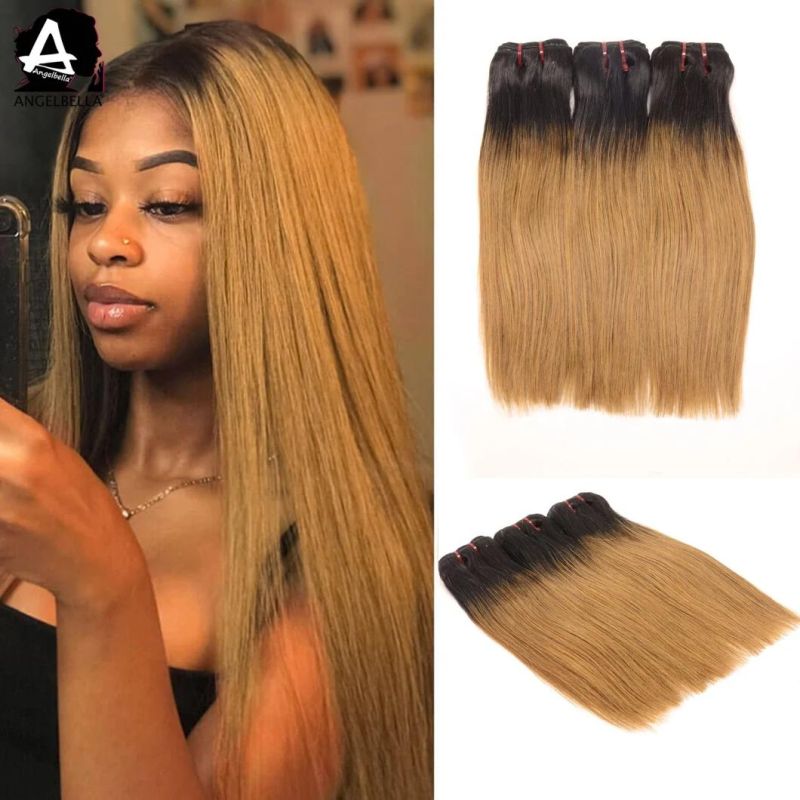 Angelbella 100% Virgin Human Hair Bundles Raw Brazilian Mink Straight Hair