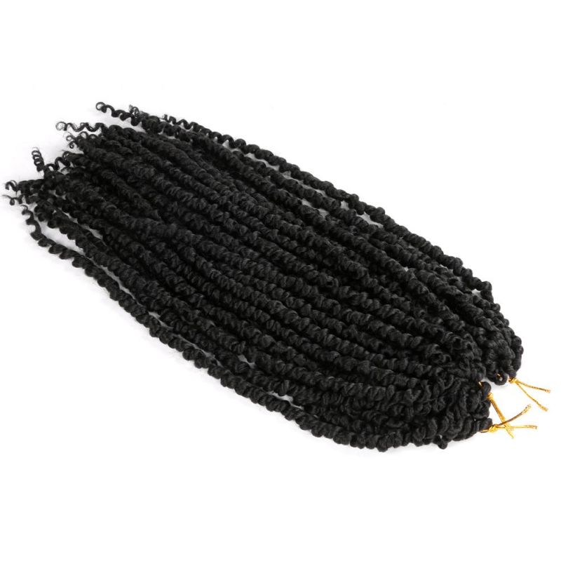 18inch 11stands/Pack Crochet Braids Hair Ombre Color Bomb Twist Braids Pre-Passion Twist Hair Extension