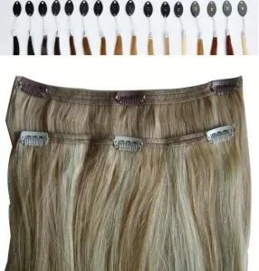 Without Chemical Process Real Virgin Clip in Hair Extension
