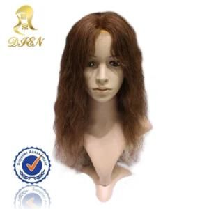 Wholesale Women 100% Human Hair Wig Brown Color Short Hair Brazilian Remy Hair Full Lace Wigs
