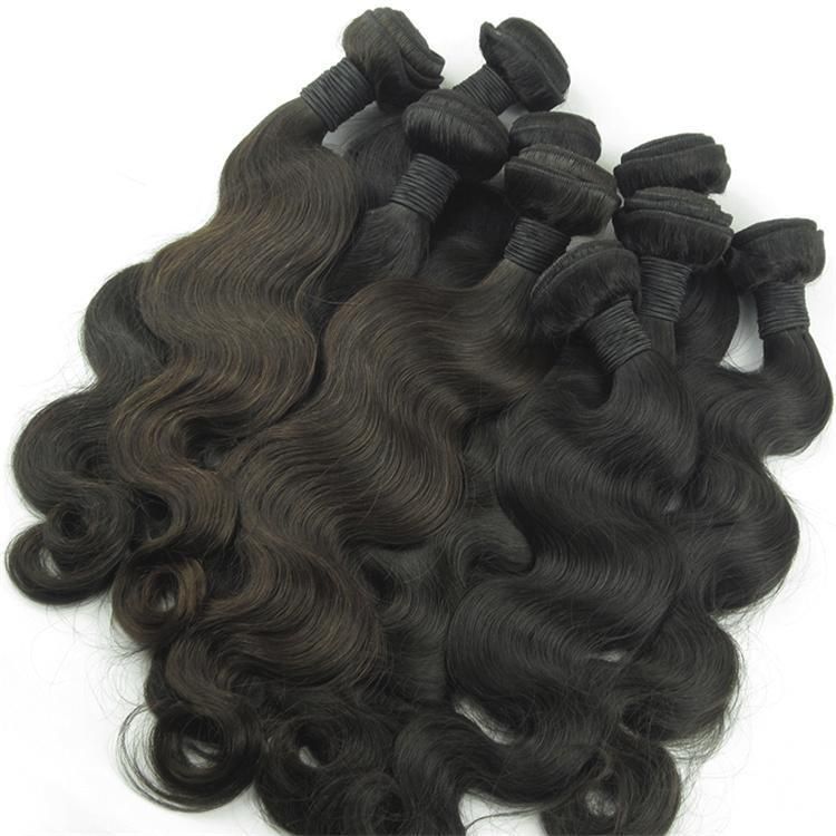 Double Drawn Raw Indian Virgin Hair Vendor, Remy Natural Hair Product for Black Women, Raw Burmese Body Wave Human Hair Extension