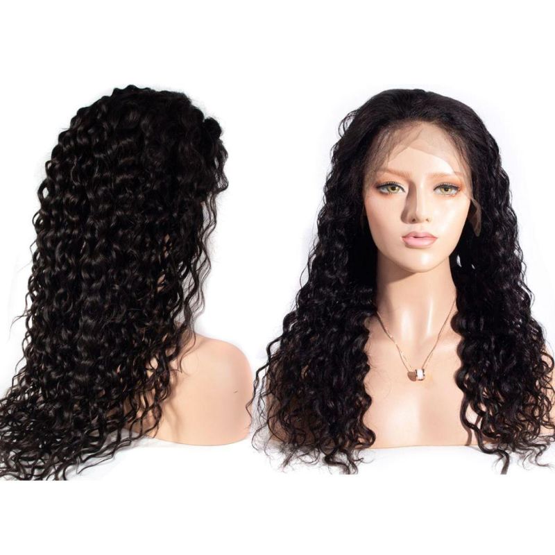 Brazilian Water Wave Hairstyle Sale 13× 4 Lace Front Wigs