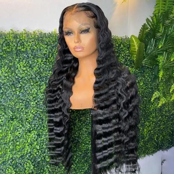 Wholesale Wig 100% Virgin Human Hair HD Full Lace Wig