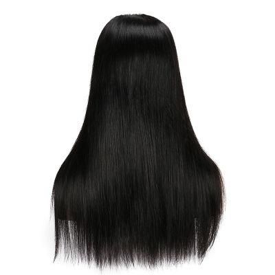 8-26inch Silky Straight 150% 180% Density Human Hair Wigs Lace Frontal Wigs