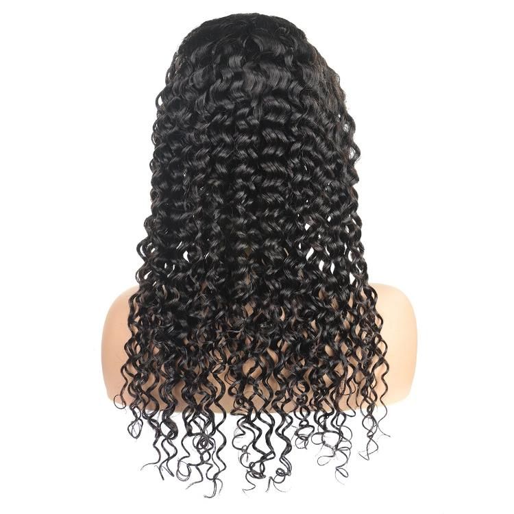 Wholesale 4X4 Deep Wavy Lace Frontal Human Hair Wigs