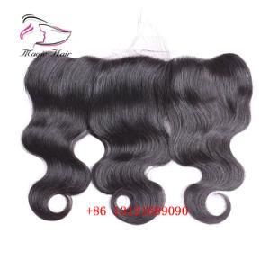 Brazilian Remy Hair Ear to Ear Lace Frontal Closure 13*4 Body Wave Bleached Knots