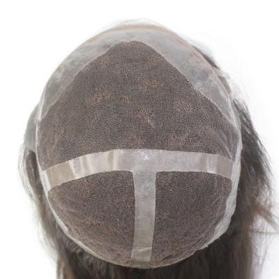 Lw1370 Natural Hairline Full Lace Wig Women Hair Systems