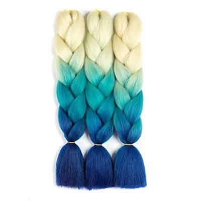 High Quality Factory French Curls Synthetic Braiding Hair for Women