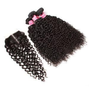 Brazilian Hair Bundles Natural Color Kinky Curly Human Hair Weave