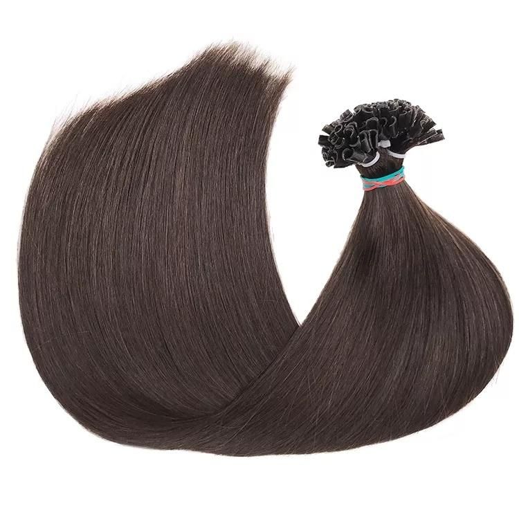 Wholesale 12A Virgin Unprocessed Remy Humans U Tip Hair Extensions #99j