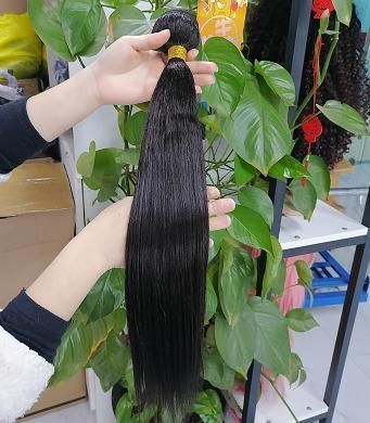 Wholesale Red Color Human Hair Extension Vendors Cheap Price Hair Blend Bundles